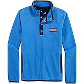 vineyard vines Boys Harbor Fleece Quarter-snap