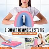 Yes4All Foam Exercise Pad Balance Pad XThick Rose Quartz Serenity view 4