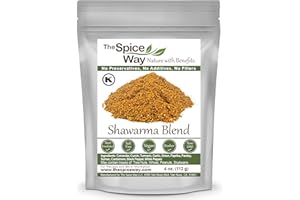 The Spice Way - Shawarma Seasoning Blend - Recipe Included (meat and poultry rub/meat and poultry spice) - 4 oz