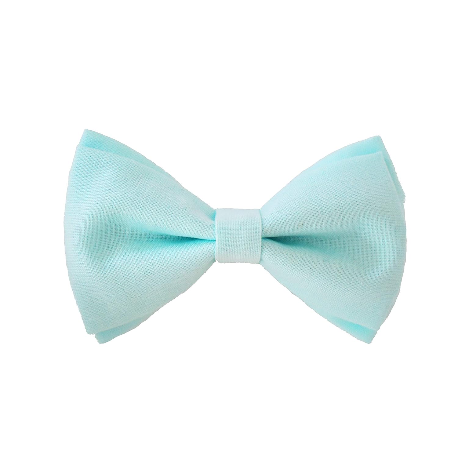 Mint Green Bow Tie Clip On Fits Baby Toddler Boy Handmade