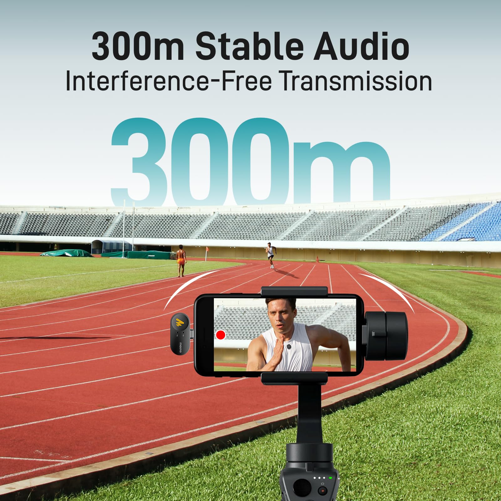 MAONO kabelloses Lavalier Mikrofon für iPhone/Android/Kamera/PC - Mini Mikrofon mit 48kHz/24Bit Hi-Fi Audio, 30Std Dauer, Geräuschunterdrückung. USB-C/Lightning/Kamera Plug Mini Mic für Vlog-Wave T5 7