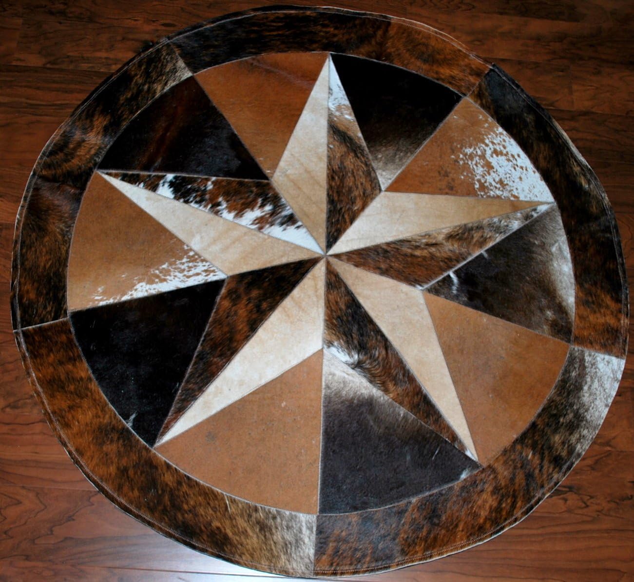 Cowhide Star 6 FT Dark
