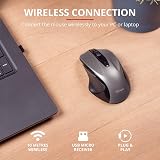 Trust Nito Ergonomic Wireless Mouse 6 Buttons 800-2200 DPI USB Receiver view 2
