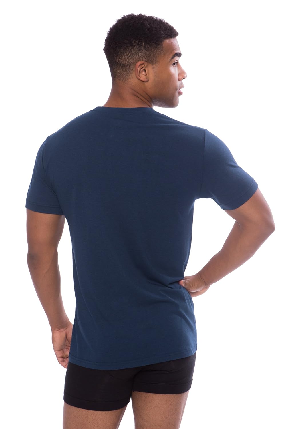Dexx, Midnight Blue, XXLT Texere Crew Neck Undershirt for Men Loungewear Shops Big & Tall