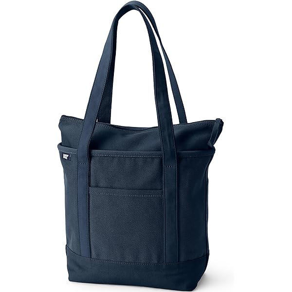 バッグ the end Amazon.com | Lands' End Print Canvas Weekender Black One Size