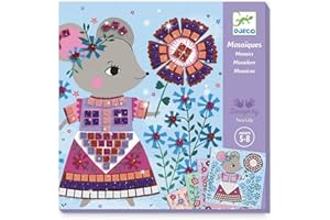 DJECO Lovely Pets Sticker Mosaic Craft Kit
