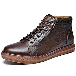Arkbird Mens Leather Sneaker Fashion Classic Casual