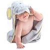 Accappatoio per neonati Little Tinkers World a forma di elefante