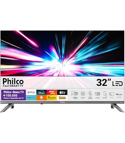 TCL, Smart TV, 32 Polegadas, HD QLED, WiFi, Bluetooth, Google TV