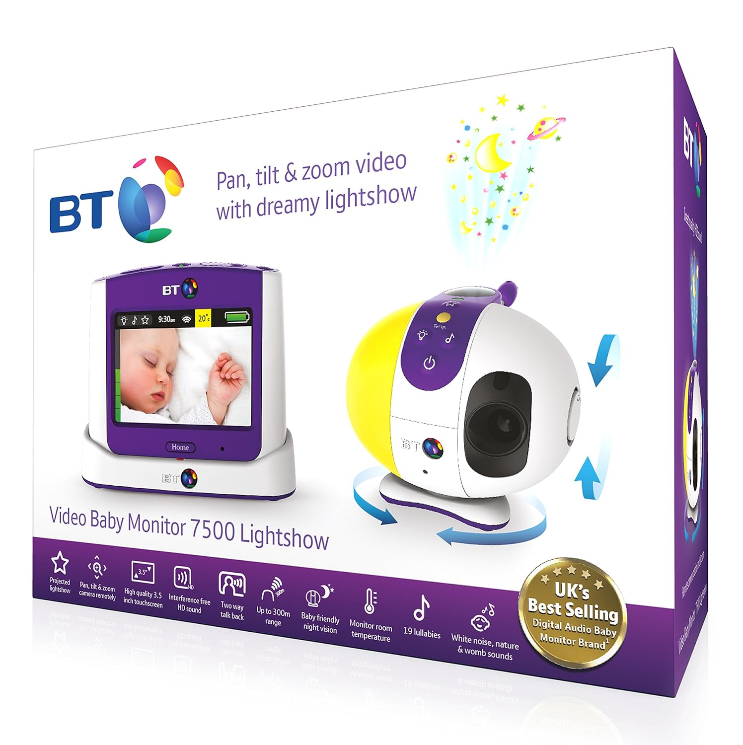 bt baby monitor 7000
