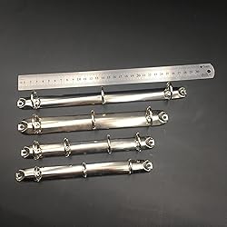 Shuokecrafts 2Pcs Ring Binder Mechanism,3 Round
