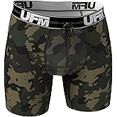 UFM Men’s Polyester Boxer Brief w/Patented Adj. Support Pouch MAX Support Gen 3.1 Support