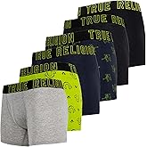 True Religion Mens Boxer Briefs Cotton Stretch Underwear for Men Pack of 6