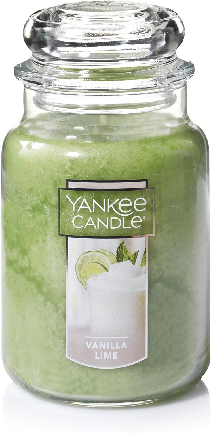 Yankee Candle Vanilla Lime Large Jar 22 oz Candle Amazon.ca Home