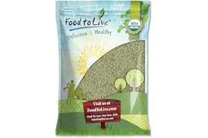 Food to Live - Organic Fennel Seeds, 7 Pounds – Whole Raw Seeds, Non-GMO Spice, Non-Irradiated, Kosher, Vegan, Bulk. High in 