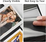 Vienrose 4x6 Photo Album Linen Cover 100 Pockets Beiges Black Pages view 5