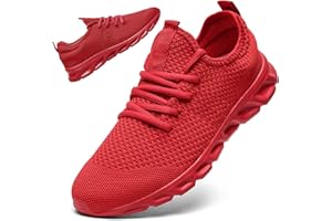 Linenghs Mens Running Shoes Tennis Gym Sneakers Casual Slip On Walking Lightweight Athletic Workout Breathable Fashion Sports Shoes