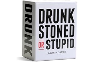 DSS GAMES Drunk Stoned or Stupid | A Party Game to Call Out Your Friends | 250 Fun Party Prompts Cards for Adults Game Nights, Gatherings, Conversation Starter, Friendsgiving & Holiday Parties | Ages 17 Up