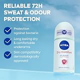 NIVEA Dry Comfort Women Anti-Perspirant Deodorant Roll On 72H Anti-Bacterial view 2
