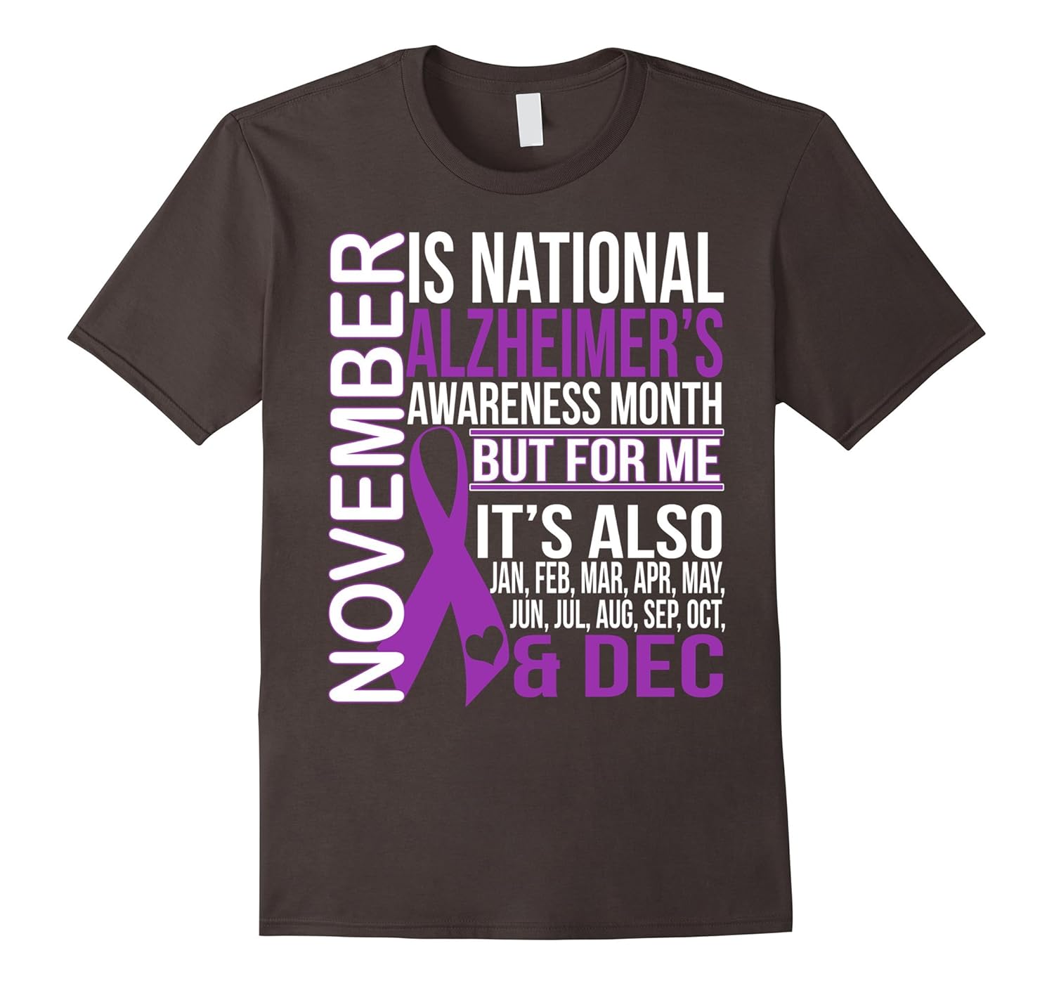 Alzheimerâs Awareness Month T-Shirt-Art â Artvinatee