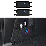 HENGYUESHANG 2PCS Car Rear Trunk Organizer Side