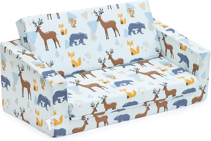 Ready Steady Bed Kids Children Mini Fold Out Lounger Kids Sofa