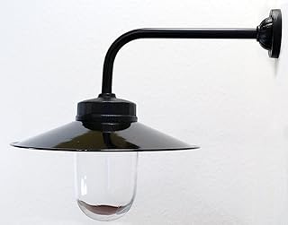 Außenleuchte nach historischem Modell Gartenlampe Hoflampe Außenlampe Landhausstil Modell Rottach schwarz