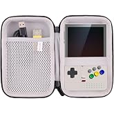 WAIYUCN Hard Carrying Case Compatible with Retroid Pocket Classic/Retroid Pocket Flip 2 Flip Retro Game Handheld Console Case (Gray)