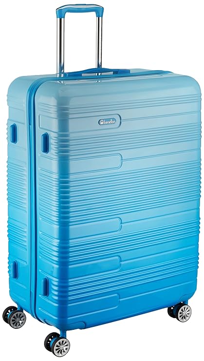 United Colors of Benetton ABS 75 cms Blue Suitcases (0IP6HAP28M02I)