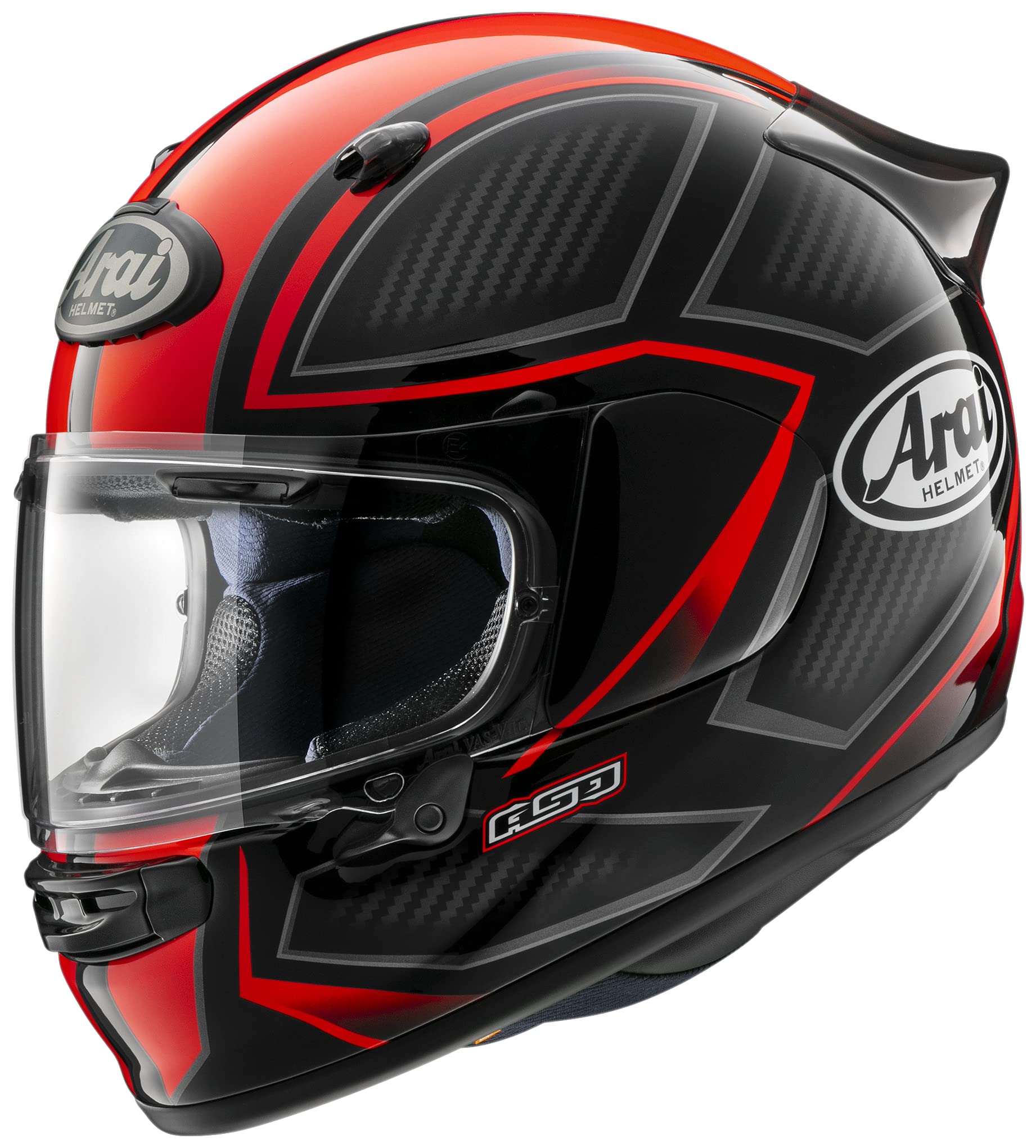 Arai ASTRO-GX FACE 赤 M(57-58) プロシェード 美品 Mua Arai Motorcycle Helmet Full Face ASTRO GX SPINE Red 24.0
