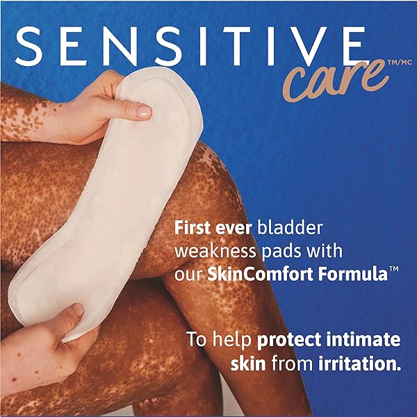 TENA INTIMATES ULTRA THIN LIGHT BLADDER LEAKAGE PAD FOR WOMEN, LIGHT ABSORBENCY, REGULAR LENGTH, 30 COUNT