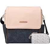 Petunia Pickle Bottom Boxy Backpack, Diaper Bag, Stylish Baby Bag, Spacious Backpack, On-The-Go Moms, Indigo Blush