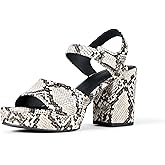 Amazon Essentials Women's Platform Heel Sandal