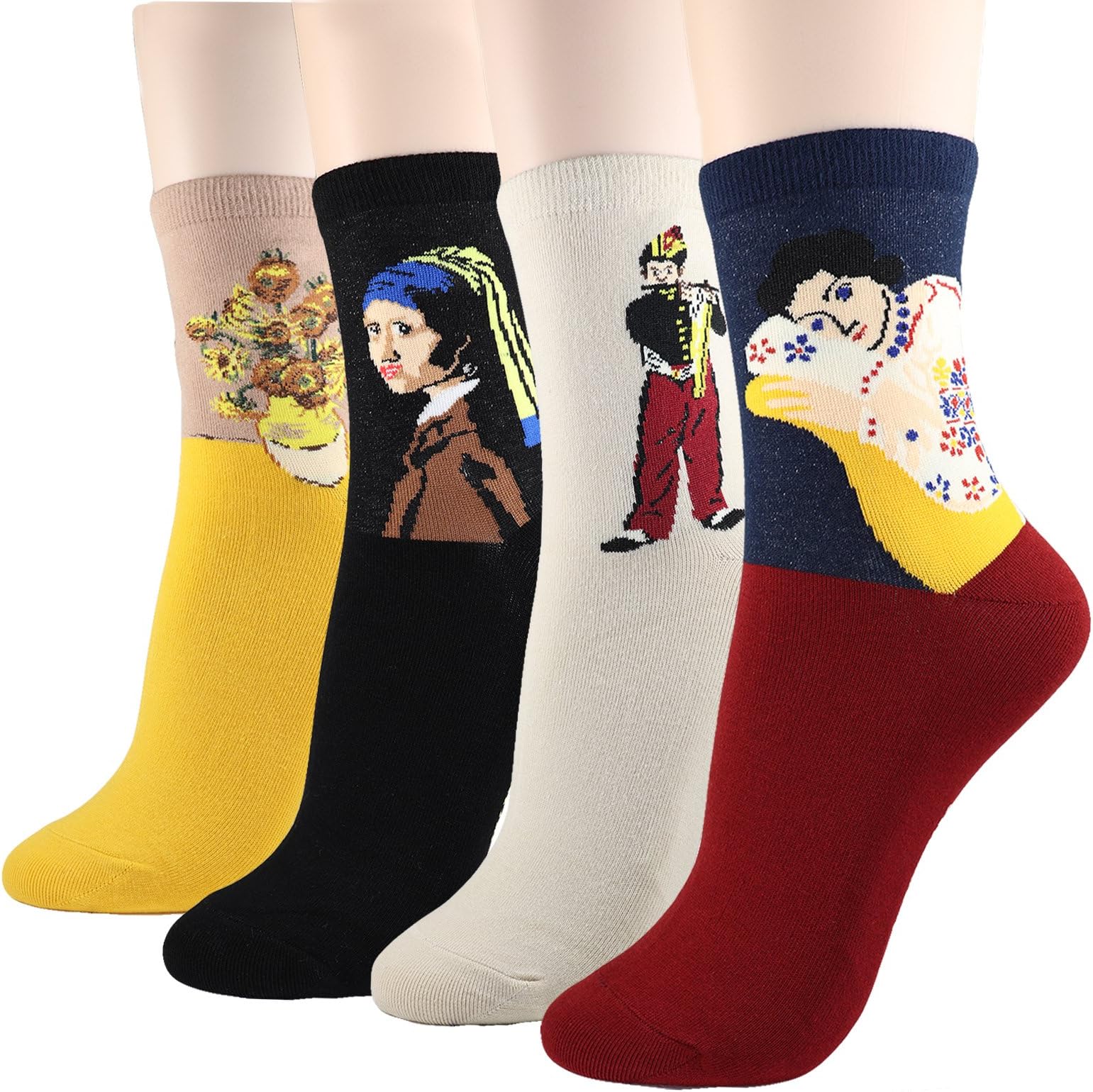 DEARMY Funny Design Casual Cotton Crew Socks | Women and Teen Girl Gifts | One Size Fits All