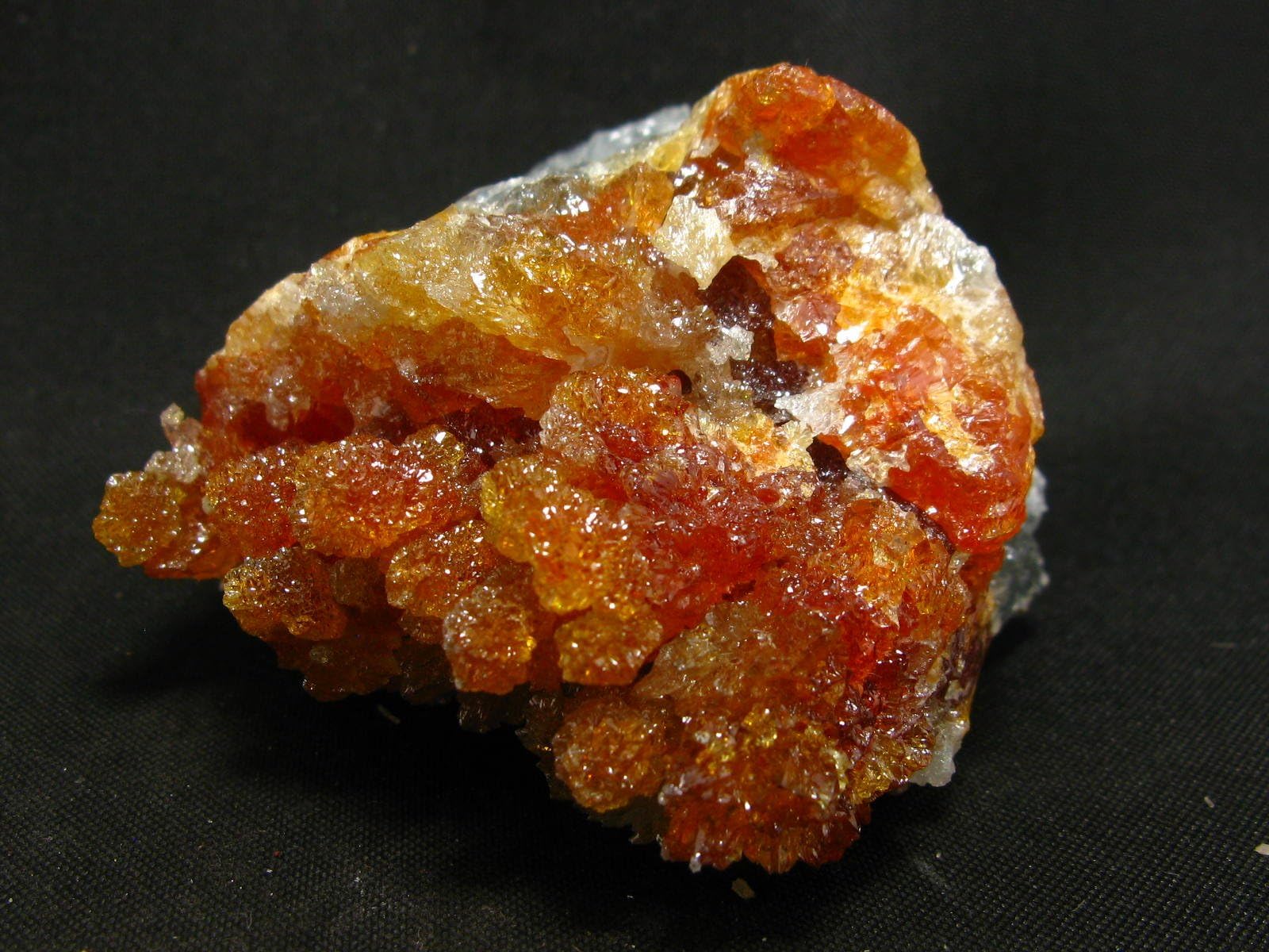 Zincite Red Cluster From Poland - 2.6" - 183 Grams