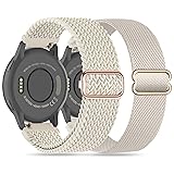 2 Pack 18mm Braided Stretchy Nylon Watch Bands