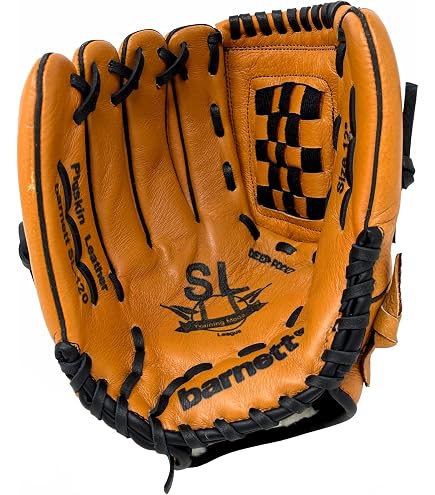 Gant De Baseball Barnett SL-127 - Pour Gaucher | Cuir Marron | Poche Fermée | Taille 12,7 Pouces
