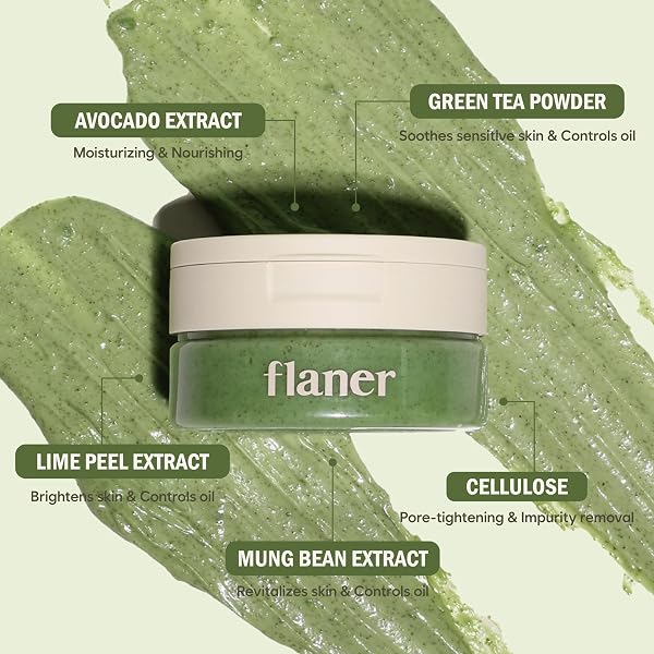 AVOCADO PACK CLEANSER – 2-IN-1 NATURAL FACE WASH AND PORE MASK, BLACKHEAD REMOVER, GENTLE FACE CLEANSER FOR DAILY MAKEUP REMOVAL & PORE CARE, DERMATOLOGICALLY TESTED FOR SENSITIVE SKIN, 4.23 FL.OZ