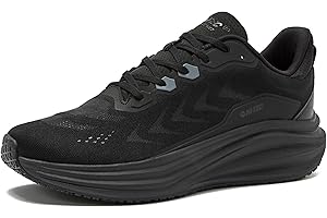 HI-TEC Resist SR Runner Mesh Black Non Slip Work Shoes for Men, Comfortable Water Resistant Mens Food Service Sneakers, Medium and Wide Width, Men's Size 7-16