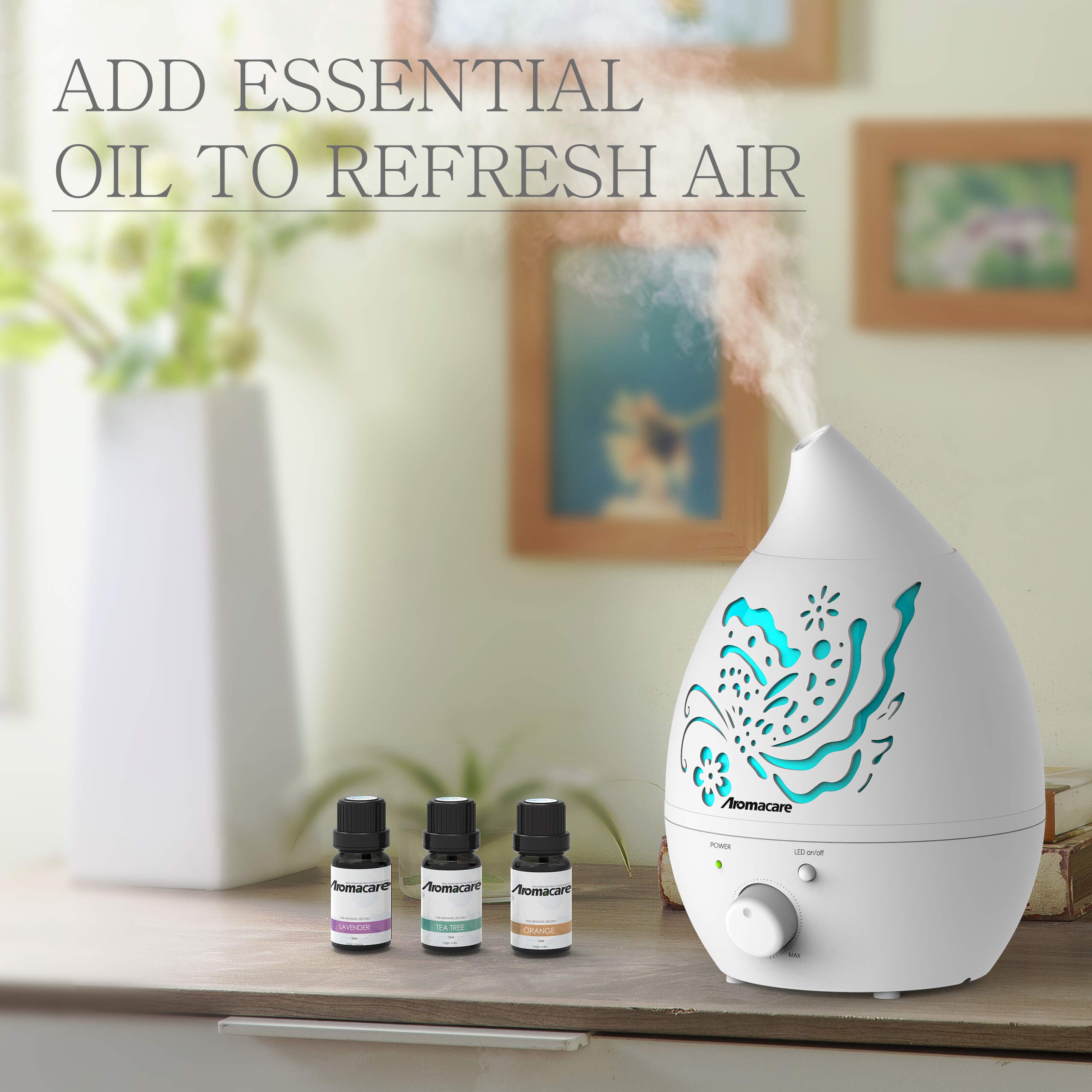 AromaCare Essential Oil Diffuser/Aromatherapy Diffuser 1300 mL (0.35 Gallon), 768663199836 eBay