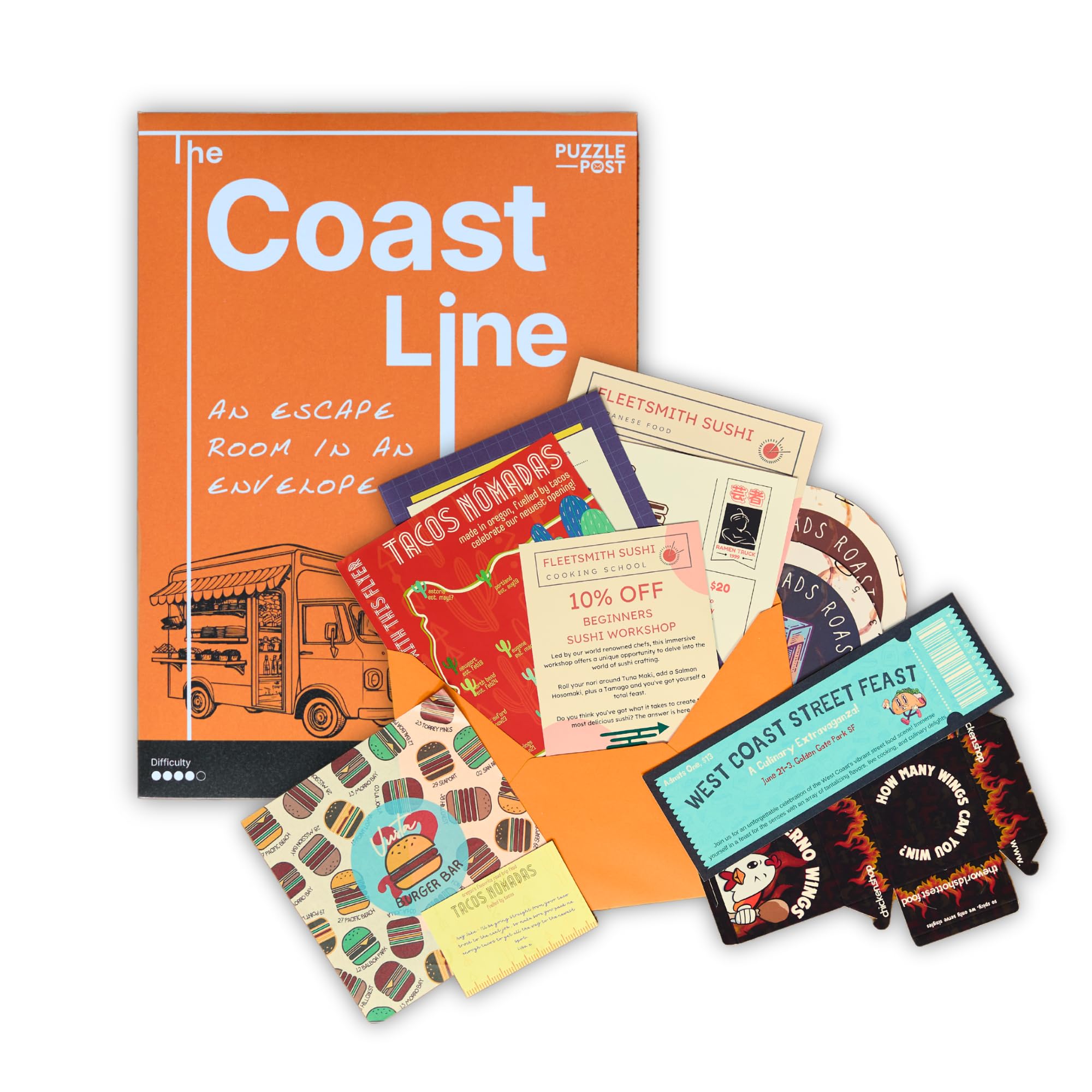 Personalised Escape Room Game | The Crack The Code To Reveal The Message | Real Life Puzzle Mystery | The Coast Line — image 1