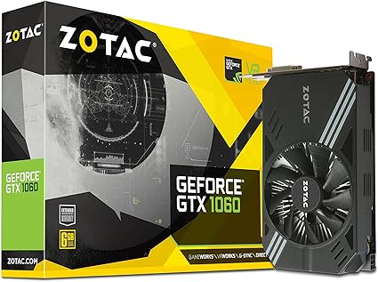 Amazon Com Zotac Geforce Gtx 1060 Mini Zt P10600a 10l 6gb Gddr5