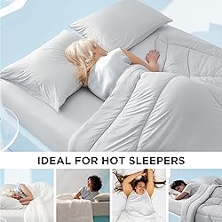 Bedsure Cooling Comforter King Size - Cooling