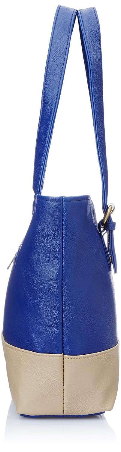 alessia74 women's tote bag (blue and beige) (14639)