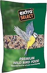 Extra Select Premium Wild Bird Food 3 kg Sunflower Seeds Nyjer Millet