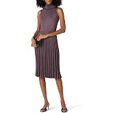 Milly Women's Multicolored Lurex Pleated Dress