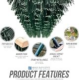 TDBS 11.5" Sweeping Brush Outdoor Broom with 120cm Metal Handle view 4