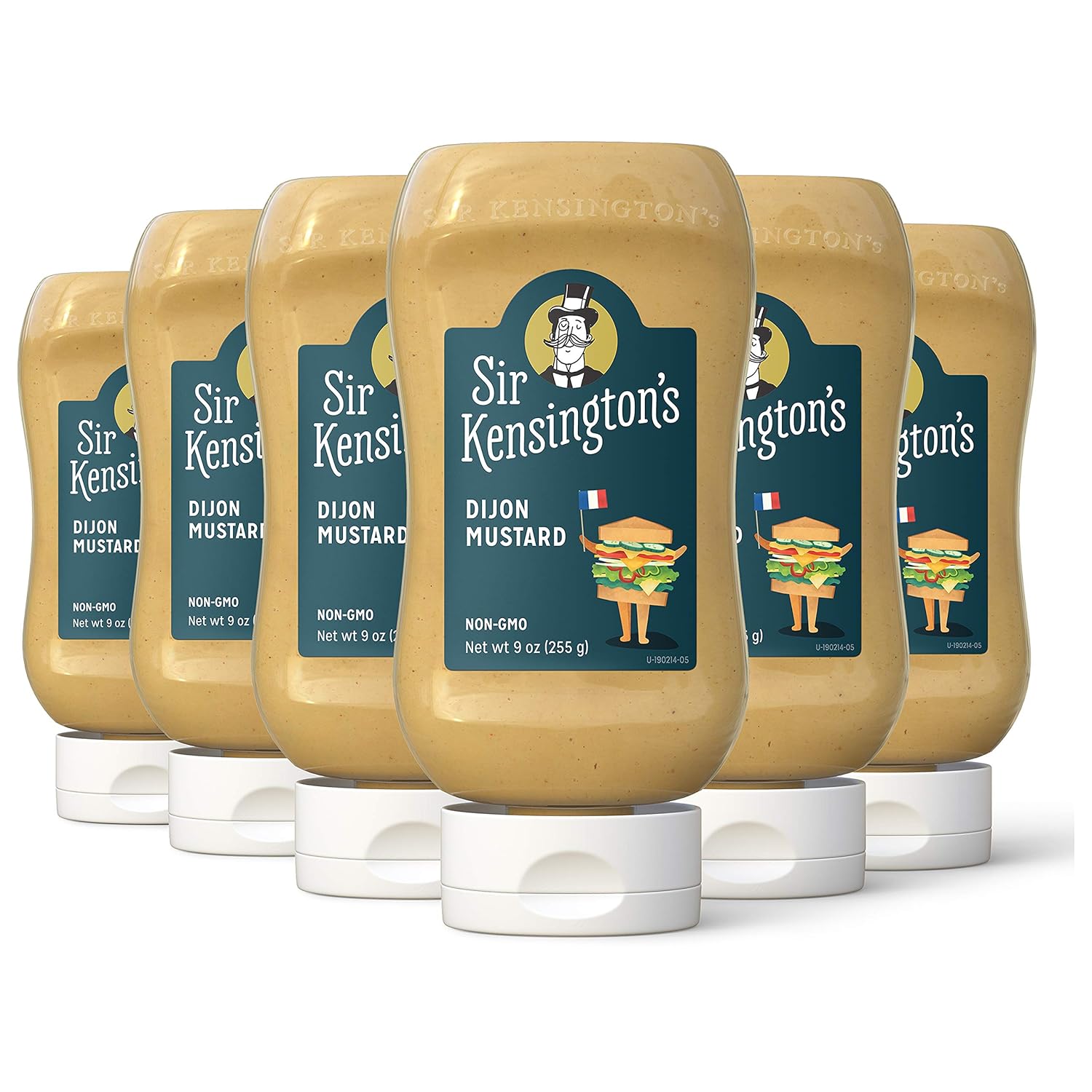 Amazon Com Sir Kensington S Dijon Mustard Gluten Free Non Gmo Project Verified From 100 Grade A Mustard Seeds Shelf Stable 9 Oz Grocery Gourmet Food