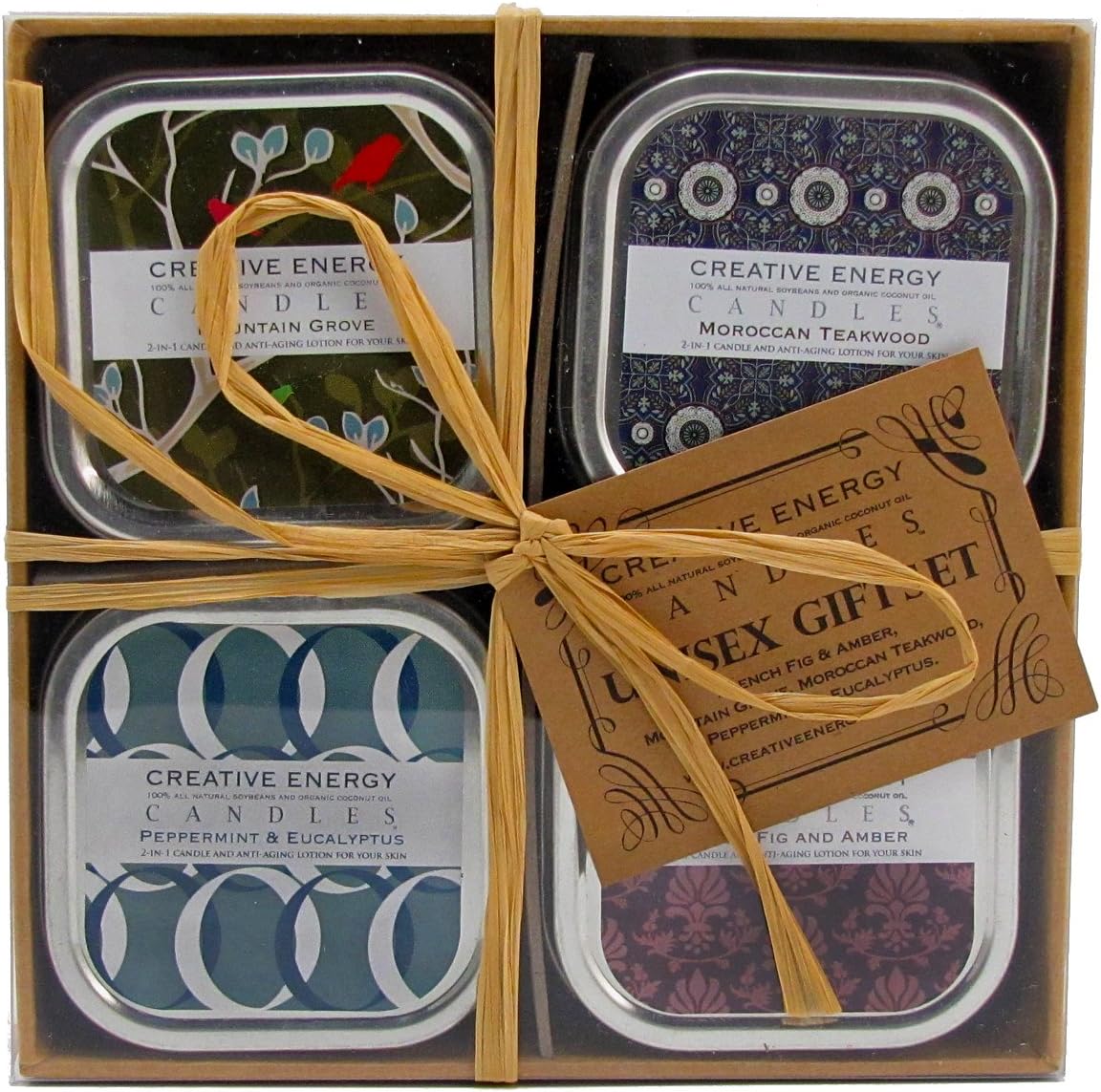 Creative Energy Candles Unisex Gift Set