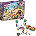LEGO Friends Andrea’s Car & Stage Playset 41390 Building Kit, Includes a Toy Car and a Toy Bird (240 Pieces)